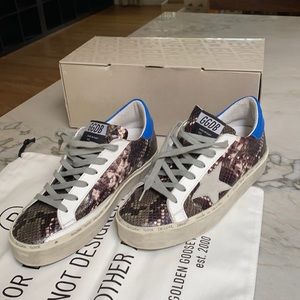 Golden goose hi star platform shoes size 38